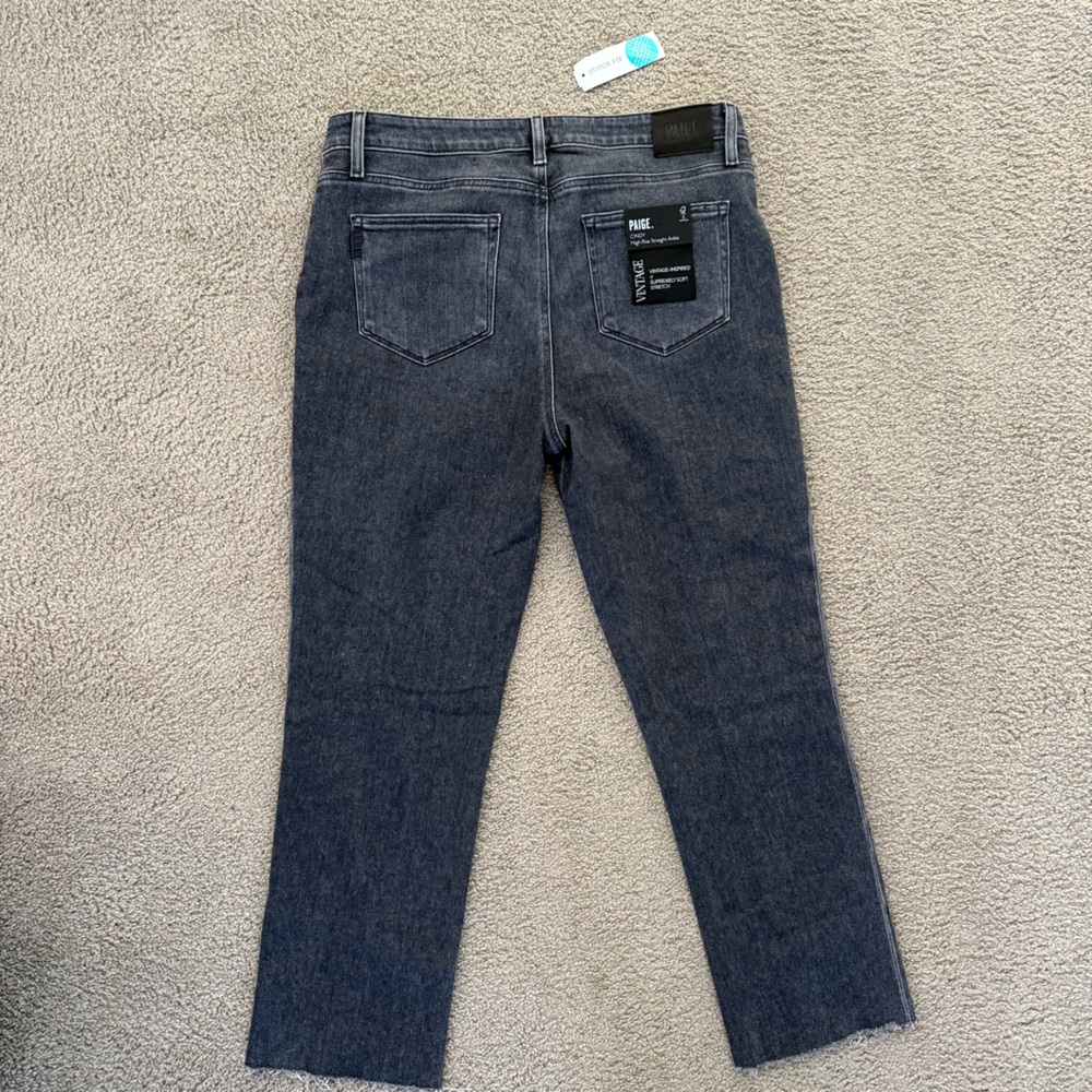 NWT Paige Cindy Gray Jeans - Picture 4 of 5